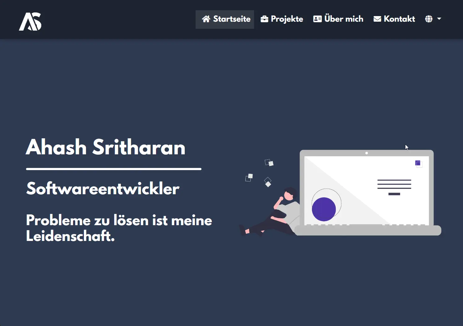 React Portfolio Website